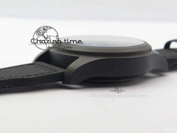 MIROTIME 0812 Pilot Chrono IW388003 Real Ceramic V6F 1:1 Best Edition On Black Nylon Strap A StreetReady 7284